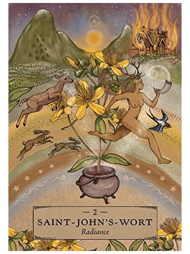 Herbal Astrology Oracle kortos Hay House