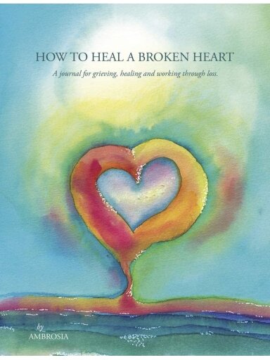 How to heal a broken heart a journal užrašinė Blue Angel