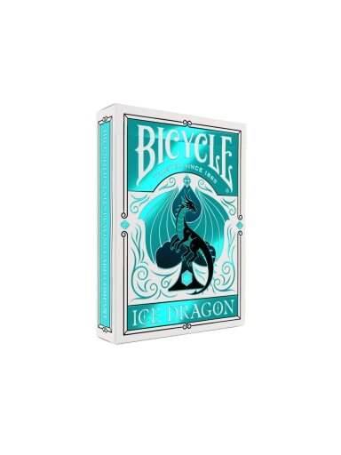 Ice Dragon žaidimo kortos Bicycle