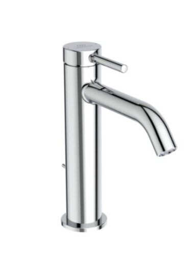 Ideal Standard CERALINE Nuovo H120 maišytuvas praustuvui su metaliniu dugno, 3,8 l/min, chromas
