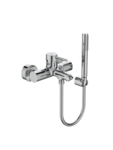 Ideal Standard CERLINE vonios maišytuvas su dušo žarna, rankine dušo galva ir laikikliu, chromas