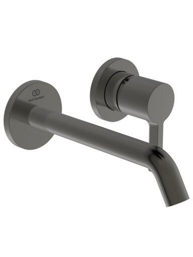 Ideal Standard potinkinis praustuvo maišytuvas, JOY, be potinkinės dalies A1313NU, 180mm snapas,  magnetic grey spalva