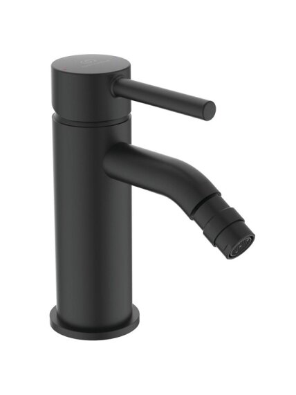 Ideal Standard Ceraline bide maišytuvas su dugno vožtuvu, matinė juoda 1 Ideal Standard Ceraline bide maišytuvas su dugno vožtuvu, matinė juoda 1