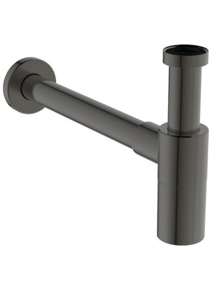 Ideal Standart Ipalyss dekoratyvinis praustuvo sifonas, G1 1/4, matinė juoda spalva 2 Ideal Standart Ipalyss dekoratyvinis praustuvo sifonas, G1 1/4, matinė juoda spalva 2
