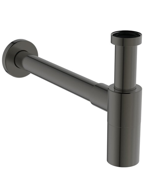 Ideal Standart Ipalyss dekoratyvinis praustuvo sifonas, G1 1/4, matinė juoda spalva 2 Ideal Standart Ipalyss dekoratyvinis praustuvo sifonas, G1 1/4, matinė juoda spalva 2