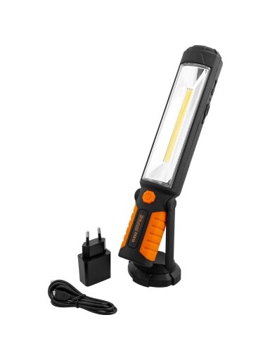 Įkraunamas žibintuvėlis „CORONA" 5W +5 LED