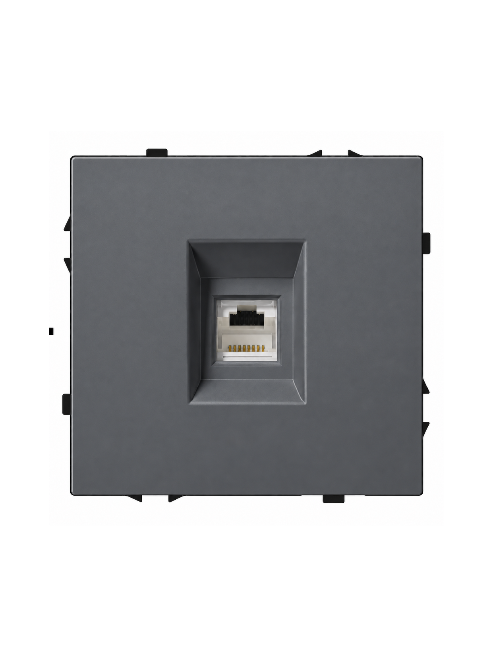 Interneto lizdas CAT 6 Feelspot FSINCAT6G, pilkas Interneto lizdas CAT 6 Feelspot FSINCAT6G, pilkas