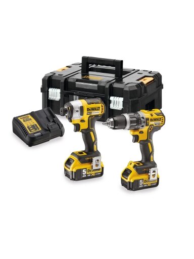 Įrankių rinkinys DCK266P2T 2x5 Ah, DeWALT