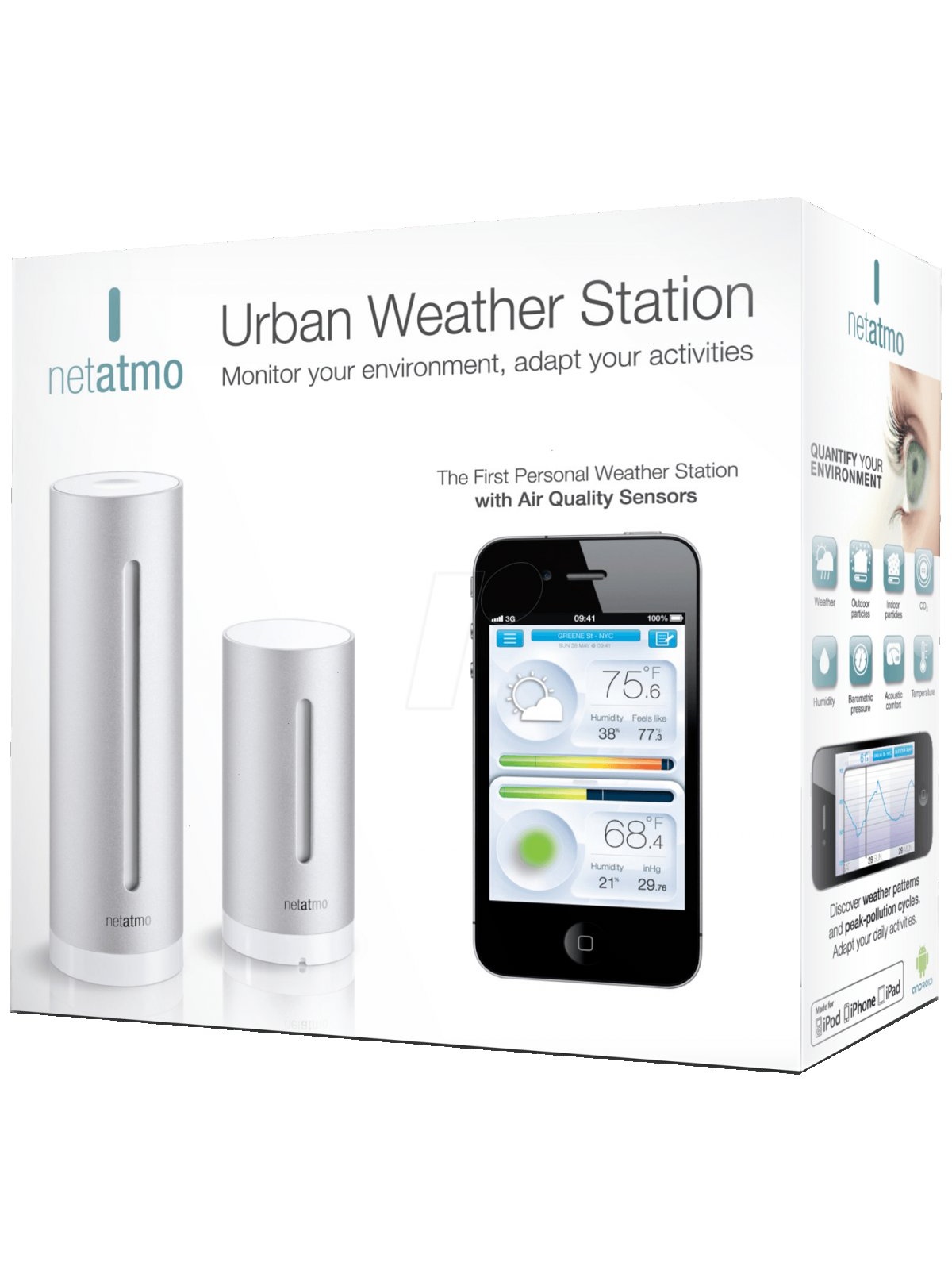 Išmanioji Smart Home stotelė Netatmo 4