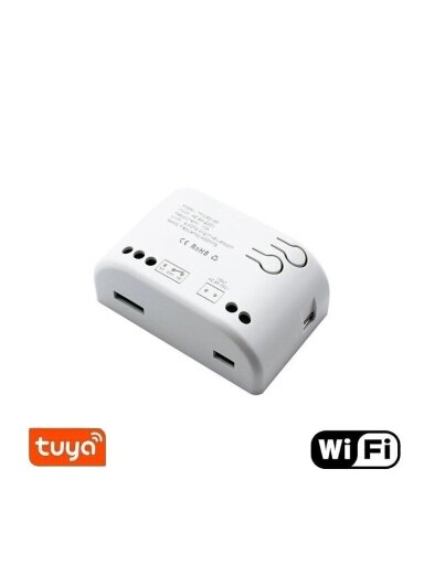 Išmanusis jungiklis - rėlė Feelspot FS-SRS02W RF,  Wi-fi, Tuya