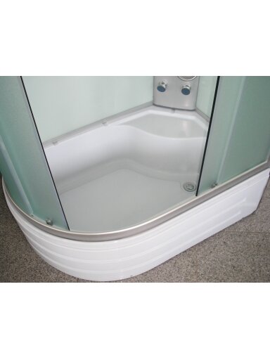 IŠPARDAVIMAS! Masažinė dušo kabina R8606 dešinė fabric/white