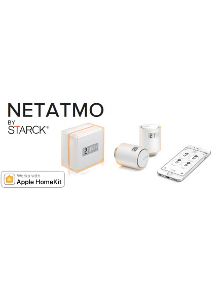 Išmanusis radiatorių valdiklis Netatmo Starter pack valves Išmanusis radiatorių valdiklis Netatmo Starter pack valves