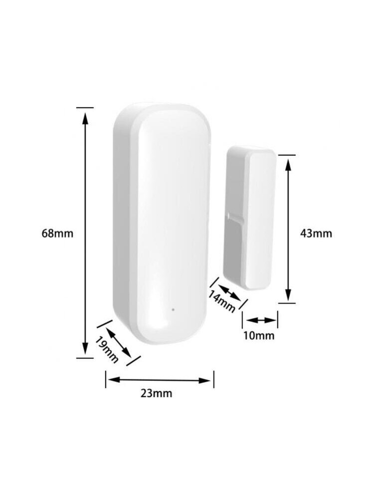 Išmanusis bevielis durų jutiklis Feelspot FS-DS03W WiFi, Tuya 4 Išmanusis bevielis durų jutiklis Feelspot FS-DS03W WiFi, Tuya 4