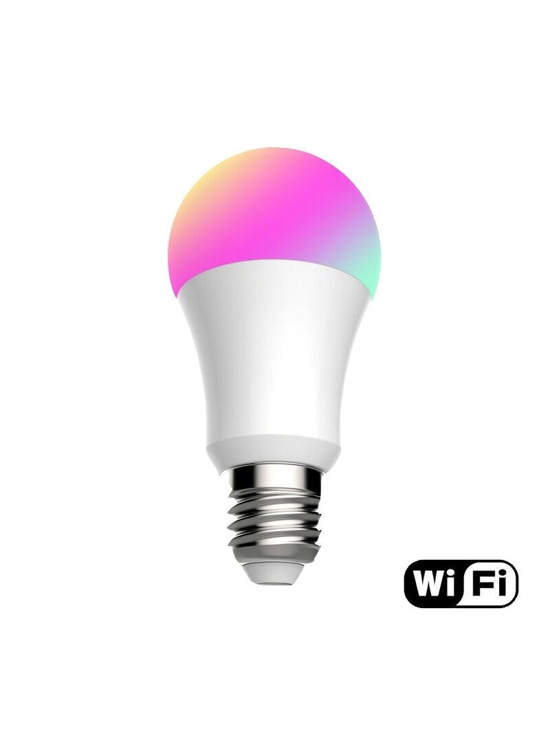 Išmanioji lemputė Feelspot FS-BL01W E27 Wi-fi, RGB, Tuya 1 Išmanioji lemputė Feelspot FS-BL01W E27 Wi-fi, RGB, Tuya 1