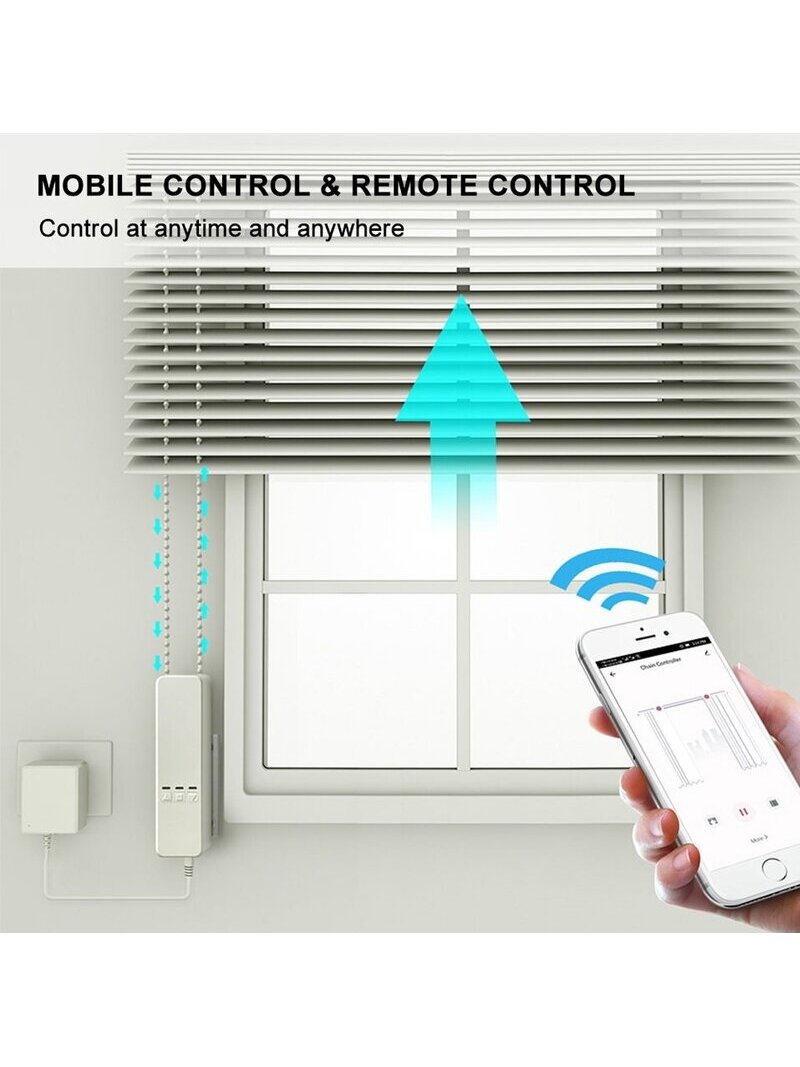Išmanusis roletų ir žaliuzių valdiklis Feelspot FS-BDM01W WiFi, Tuya 8 Išmanusis roletų ir žaliuzių valdiklis Feelspot FS-BDM01W WiFi, Tuya 8