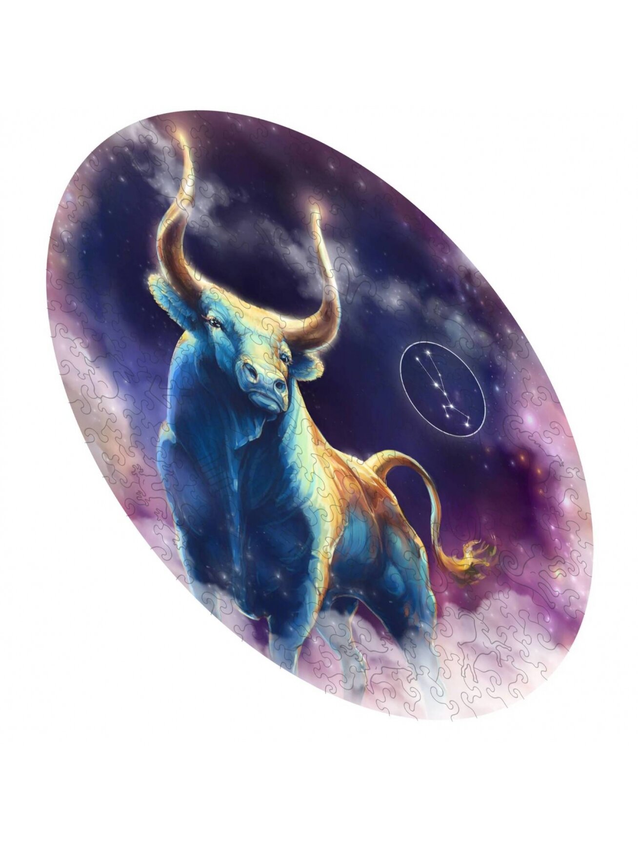 Jautis (Zodiakai) Dėlionė Iš Medžio (200 detalių) Fantasy Puzzles 1