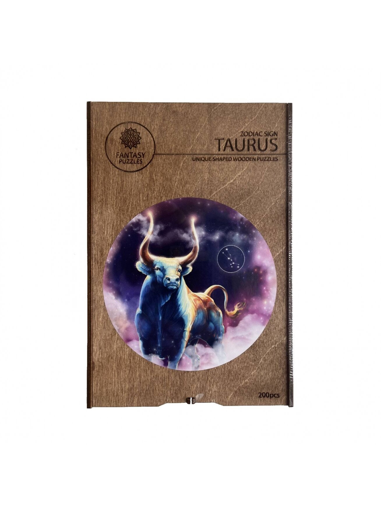 Jautis (Zodiakai) Dėlionė Iš Medžio (200 detalių) Fantasy Puzzles 3