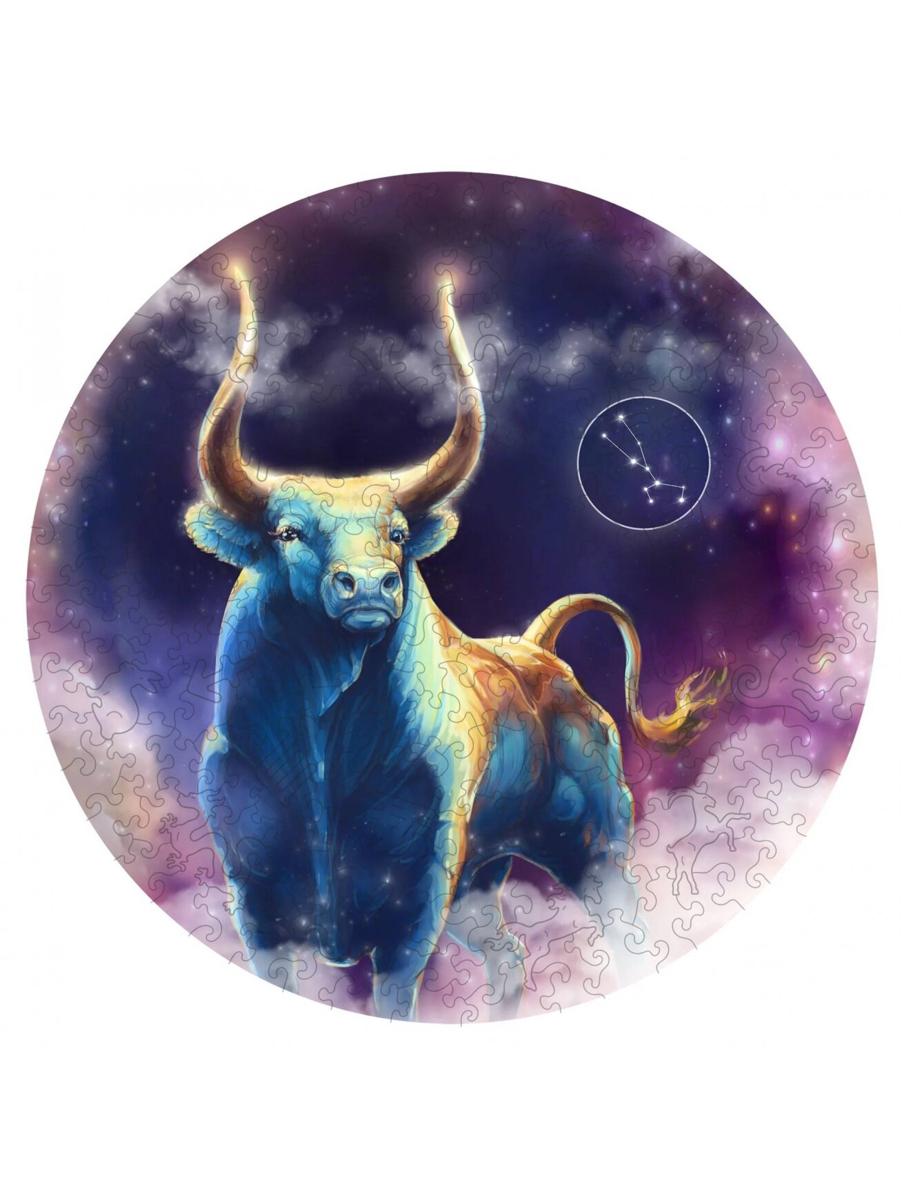 Jautis (Zodiakai) Dėlionė Iš Medžio (200 detalių) Fantasy Puzzles 4