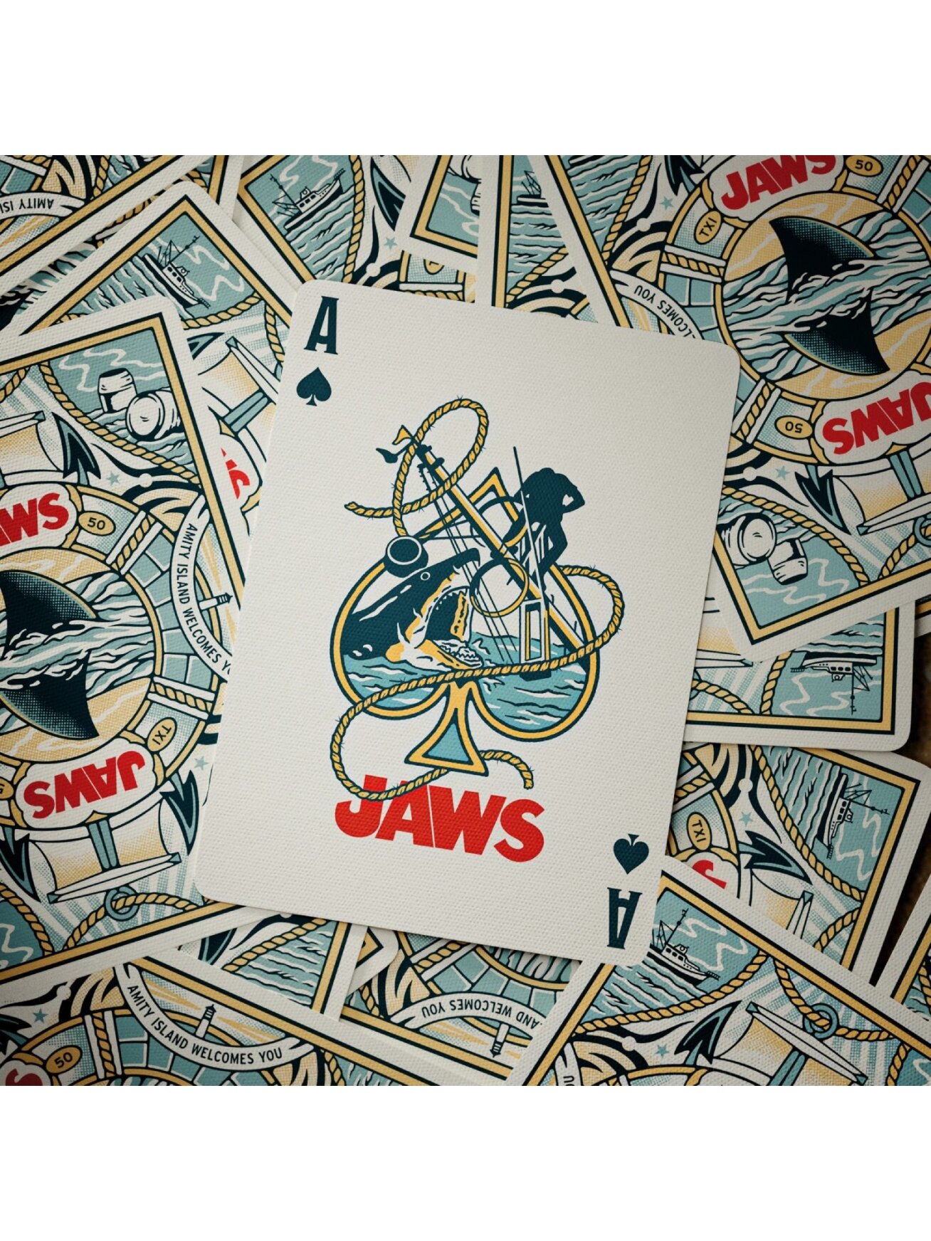 Jaws žaidimo kortos Theory11 5