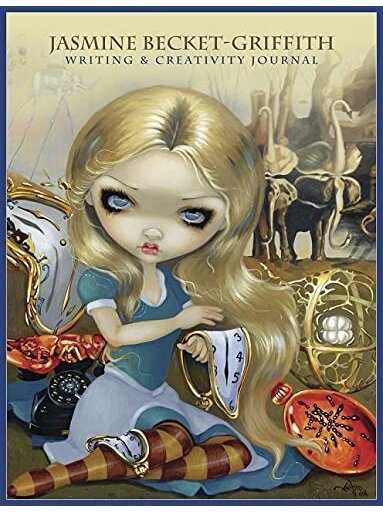 Jasmine Becket-Griffith writing and creativity Journal užrašinė Blue Angel