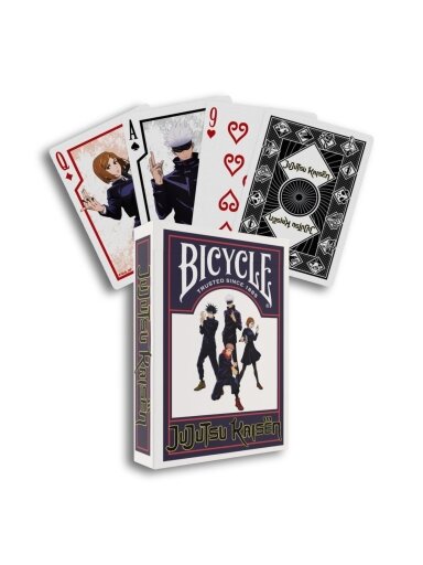 Jujutsu Kaisen žaidimo kortos Bicycle