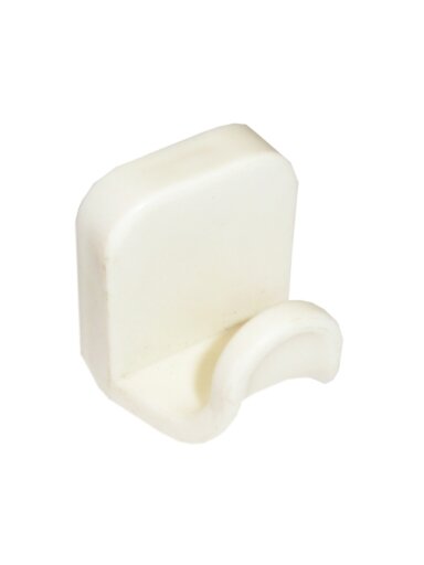 Kabliukas plastikinis 40x40mm