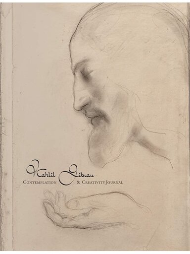 Kahlil Gibran contemplation and creativity journal užrašinė Blue Angel