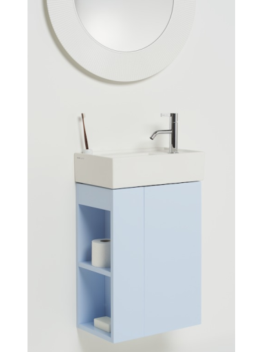 Kartell by LAUFEN praustuvo maišytuvas 115 mm, be d.v., chromas