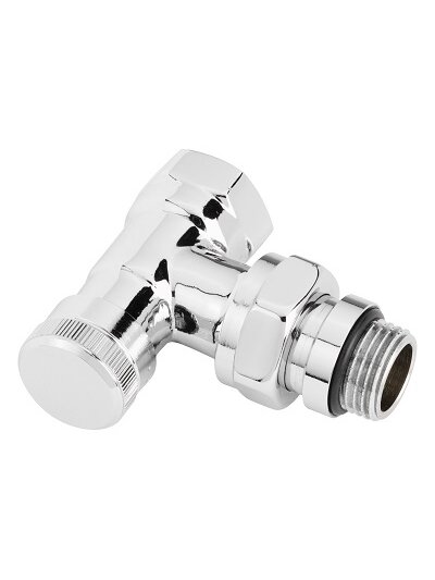 Kampinis ventilis RLV 15V su drenažo chrom. 1
