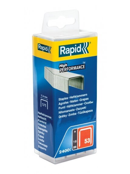 KABĖS „RAPID" PL. DĖŽ. 53/16 2400VNT. 1