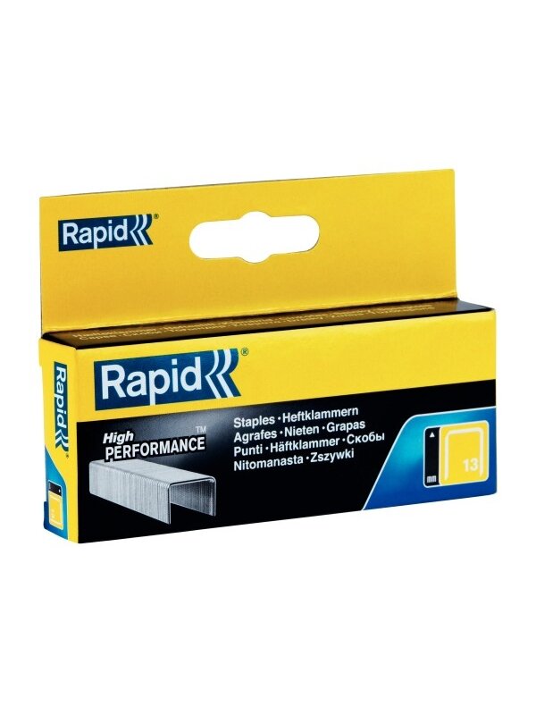 Kabės „Rapid" 13/4 2500 vnt.