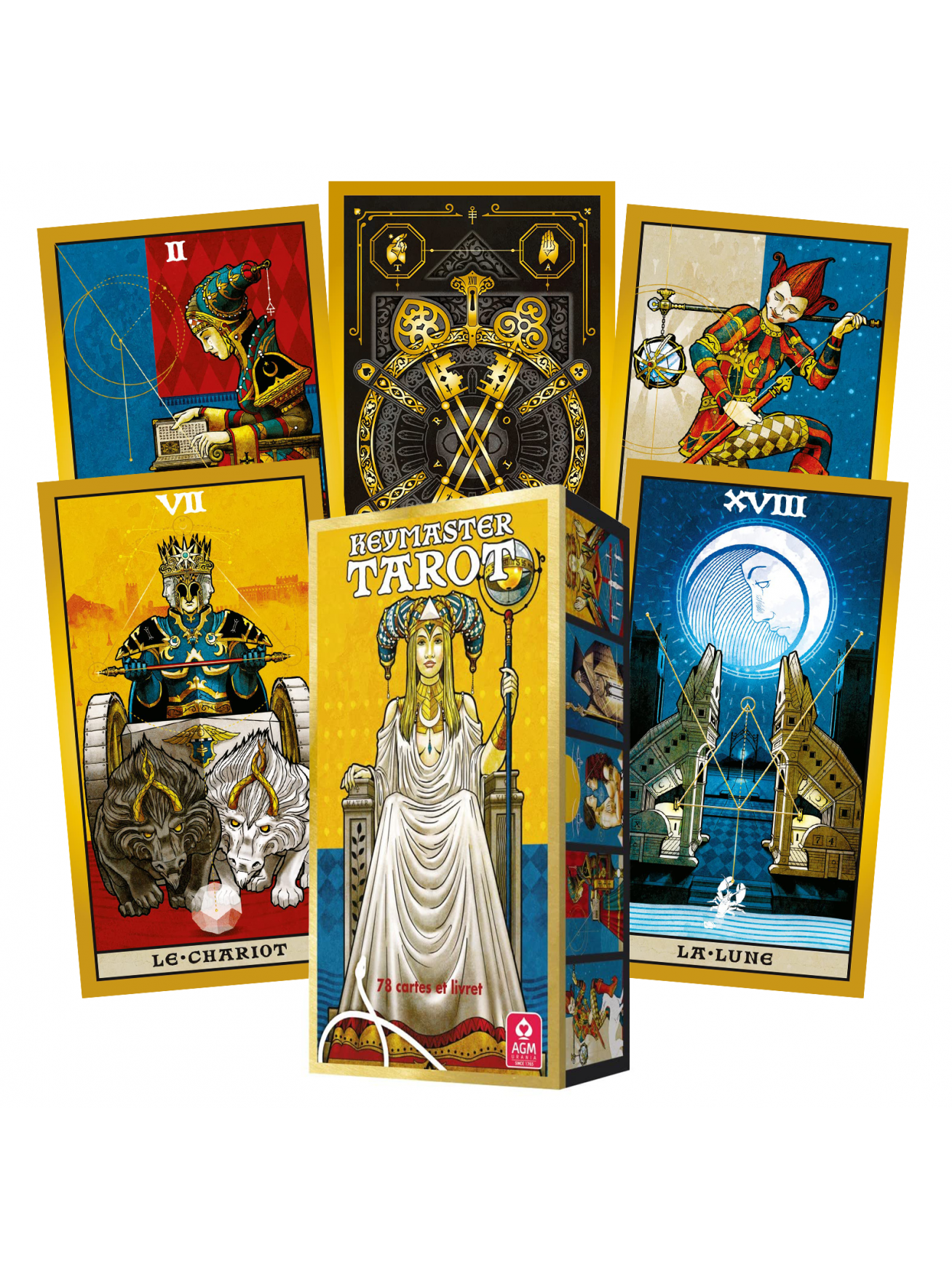 Keymaster Tarot French Edition kortos AGM Keymaster Tarot French Edition kortos AGM