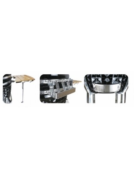 Kepsninė Kamado Grande Limited E-26 BBQ Juoda Diamond 2