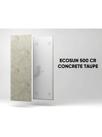 Keramikinės natūralaus šildymo plokštės ECOSUN CR 10 Keramikinės natūralaus šildymo plokštės ECOSUN CR 10