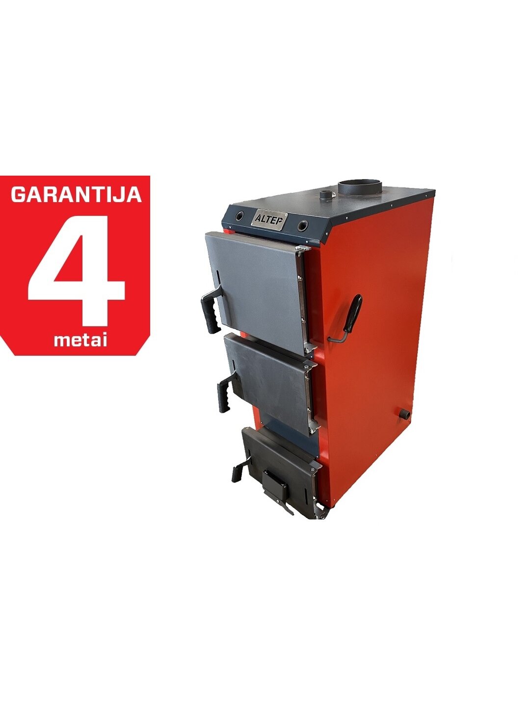 Kieto kuro katilas Altep APAT-REASON KT-3E, 12kW, apatinio degimo 2 Kieto kuro katilas Altep APAT-REASON KT-3E, 12kW, apatinio degimo 2