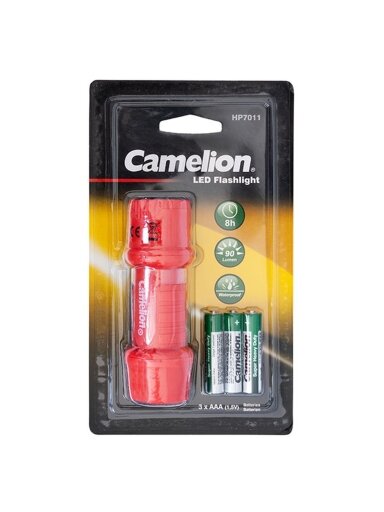 Kišeninis žibintuvėlis HP7012, 40lm, 3xAAA, CAMELION