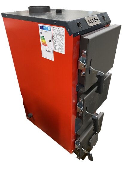 Kieto kuro katilas Altep APAT-REASON KT-3E, 15kW, apatinio degimo 1
