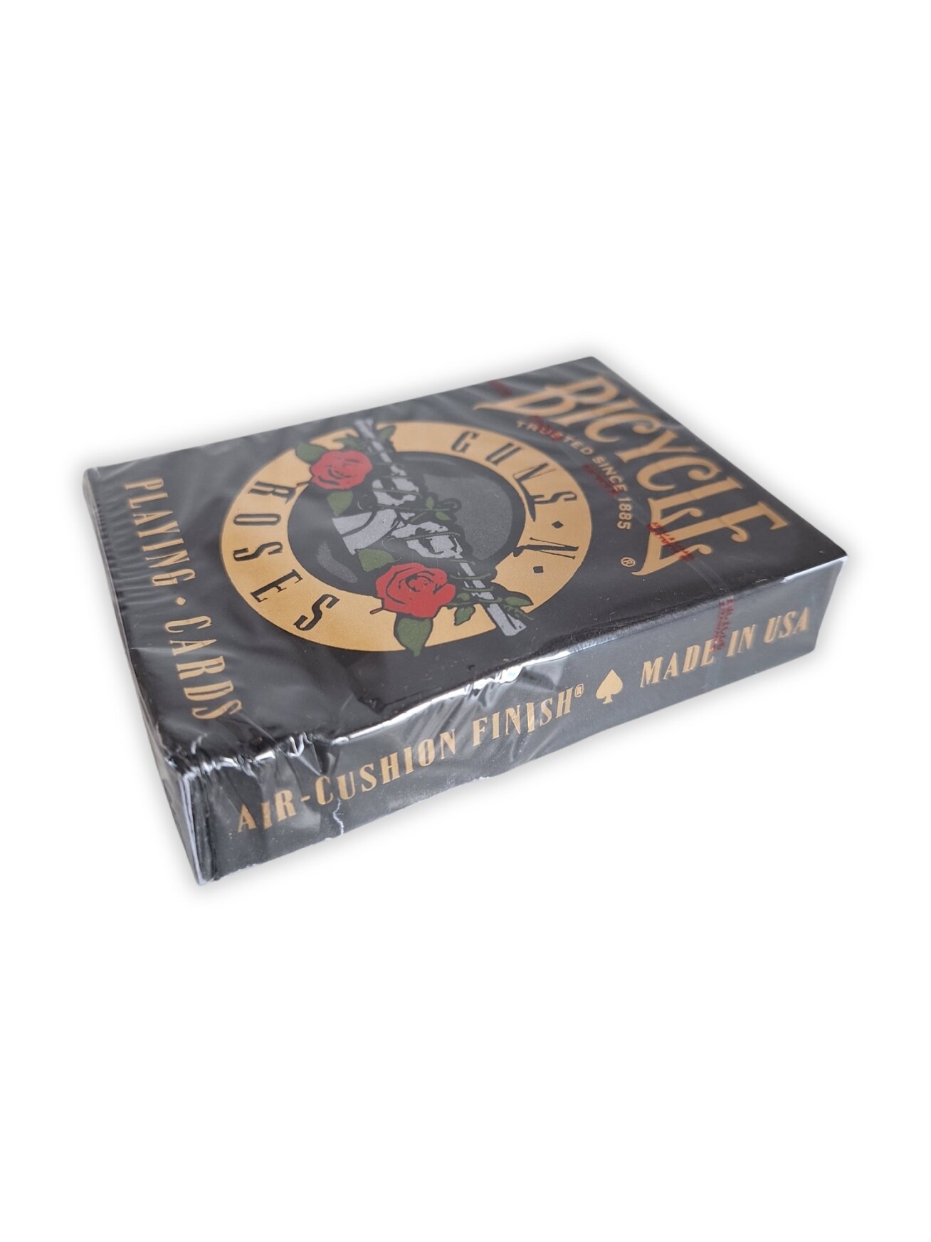 Kosmetinis defektas Guns N' Roses žaidimo kortos Bicycle 7