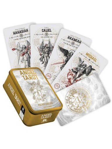 Kosmetinis defektas Angel Tarot Pocket kortos kišėninės Rockpool