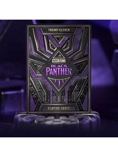 Kosmetinis defektas Black Panther žaidimo kortos Theory11