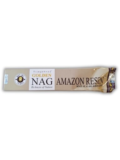 Kosmetinis Defektas Golden Nag - Amazon Resin (Breuzinho) Smilkalai Vijayshree