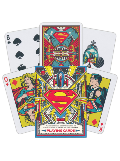 Kosmetinis defektas Superman žaidimo kortos Theory11