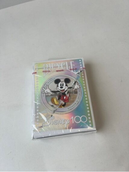 Kosmetinis defektas Bicycle Disney 100 Year Anniversary žaidimo kortos 1