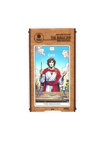 Kosmetinis defektas Tarot: The Magician Dėlionė Iš Medžio (250 detalių) Fantasy Puzzles 3