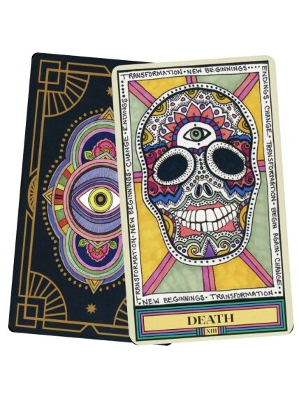 Kosmetinis defektas The Wandering Star Tarot kortos Hay House 3 Kosmetinis defektas The Wandering Star Tarot kortos Hay House 3