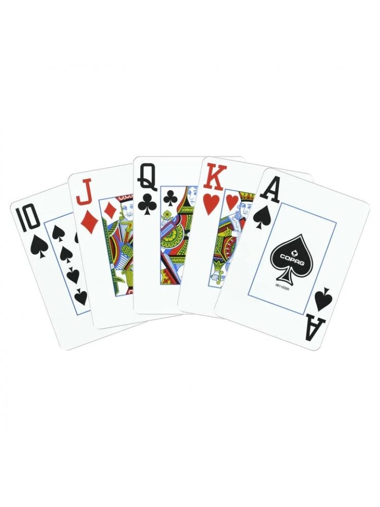 Kosmetinis defektas 1546 Elite Poker size - Jumbo index žaidimo kortos dviguba kaladė (auksinės ir juodos) Copag 1 Kosmetinis defektas 1546 Elite Poker size - Jumbo index žaidimo kortos dviguba kaladė (auksinės ir juodos) Copag 1