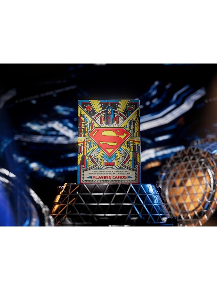 Kosmetinis defektas Superman žaidimo kortos Theory11 4