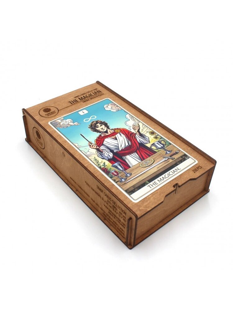 Kosmetinis defektas Tarot: The Magician Dėlionė Iš Medžio (250 detalių) Fantasy Puzzles 4 Kosmetinis defektas Tarot: The Magician Dėlionė Iš Medžio (250 detalių) Fantasy Puzzles 4