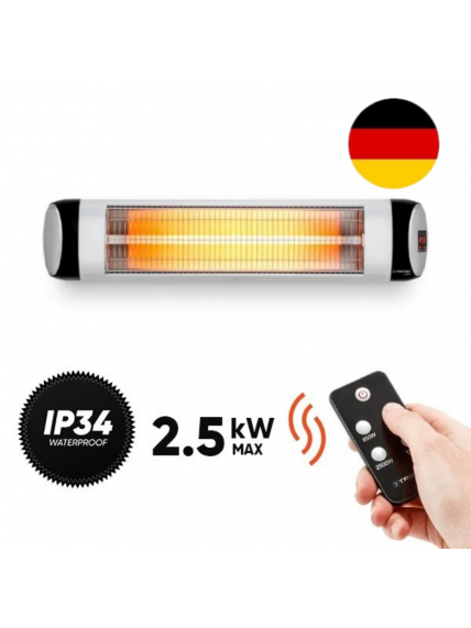 Kvarcinis infraraudonųjų spindulių šildytuvas Trotec IR 2570 S Kvarcinis infraraudonųjų spindulių šildytuvas Trotec IR 2570 S
