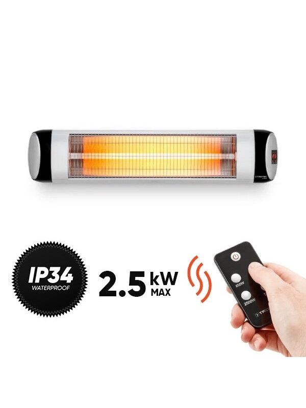 Kvarcinis infraraudonųjų spindulių šildytuvas Trotec IR 2570 S 1 Kvarcinis infraraudonųjų spindulių šildytuvas Trotec IR 2570 S 1